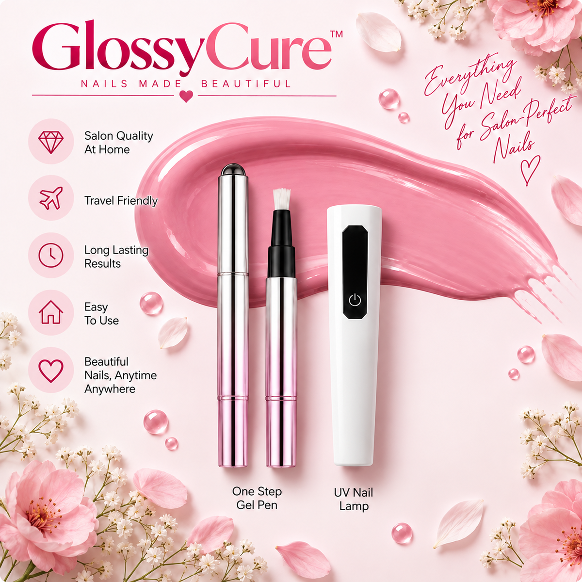 Portable 7-IN-1 Nail Gel Pen